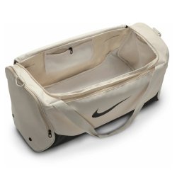 Сумка Nike Brasilia Medium Duffel 60L - бежево/чорна