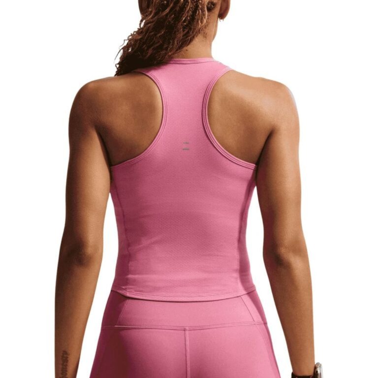 Tielko Nike Tempo Dri-Fit Crop Mesh Tank W - ružové