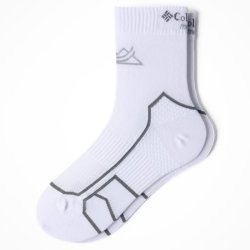 Шкарпетки Columbia Trail Run Lightweight Wool High Quarter - білі