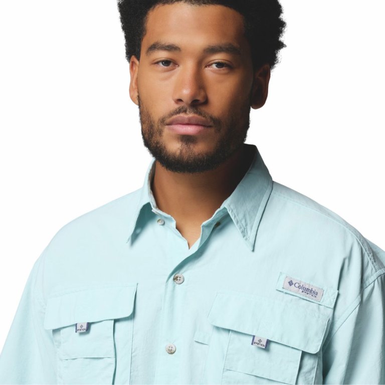 Сорочка Columbia Bahama™ II S/S Shirt M - блакитна