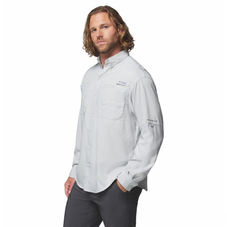 Сорочка Columbia Tamiami™ II LS Shirt M - сіра