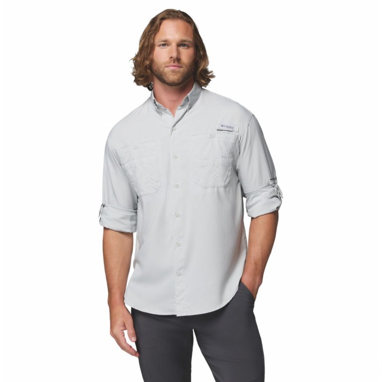 Сорочка Columbia Tamiami™ II LS Shirt M - сіра