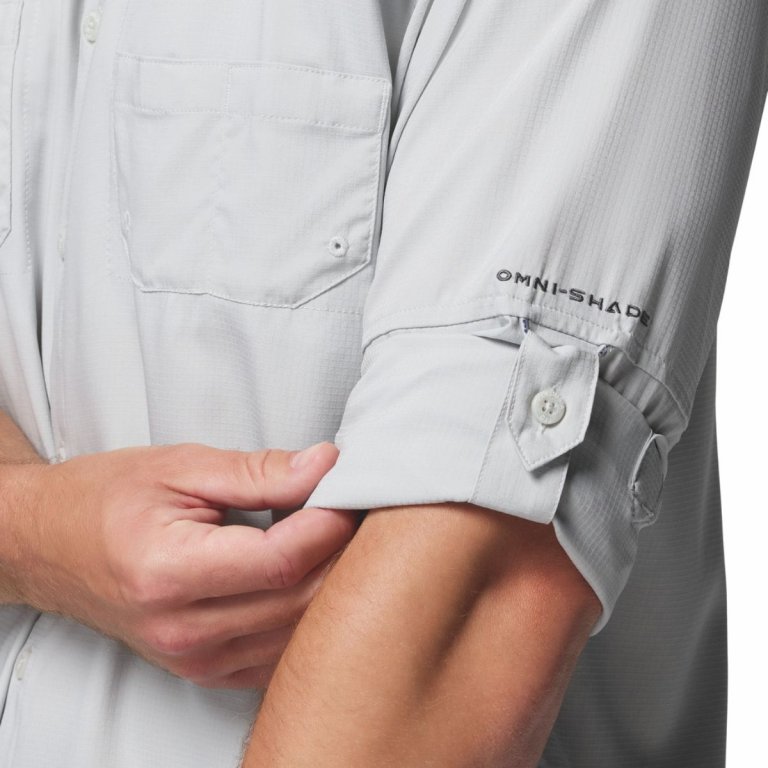 Сорочка Columbia Tamiami™ II LS Shirt M - сіра