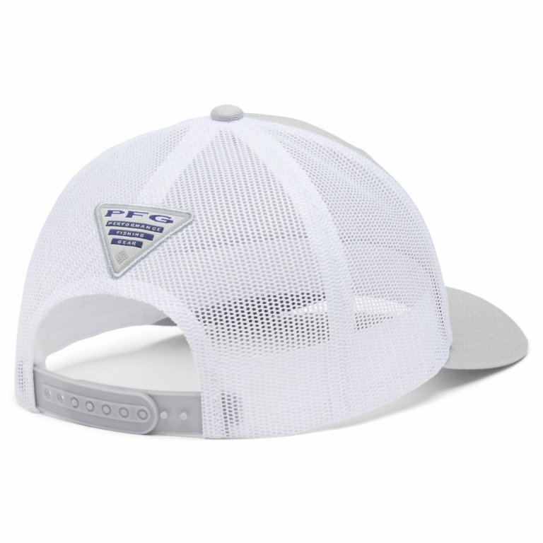 Кепка Columbia PFG Fish Flag™ Mesh Snap Back - сіро/біла