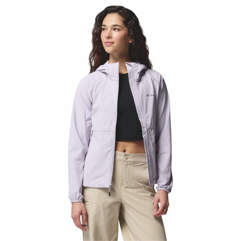 Куртка Columbia Heather Canyon™ II Hooded Softshell W - фіолетова