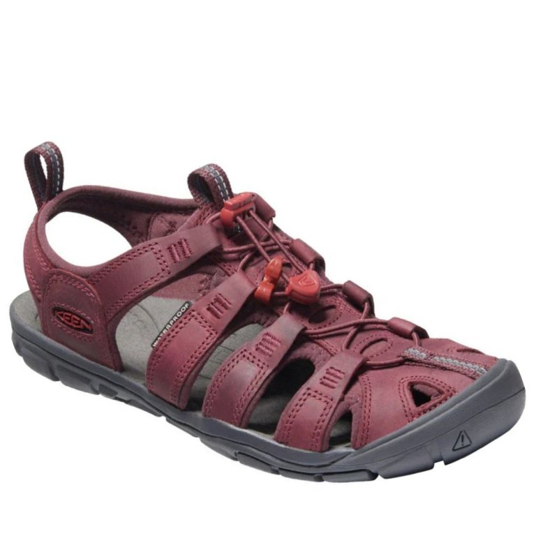 Сандалі Keen Clearwater CNX Leather W - червоний