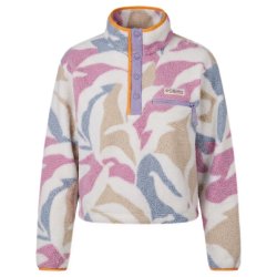Кофта Columbia Helvetia™ II Printed Cropped Half Snap W - синьо/рожева