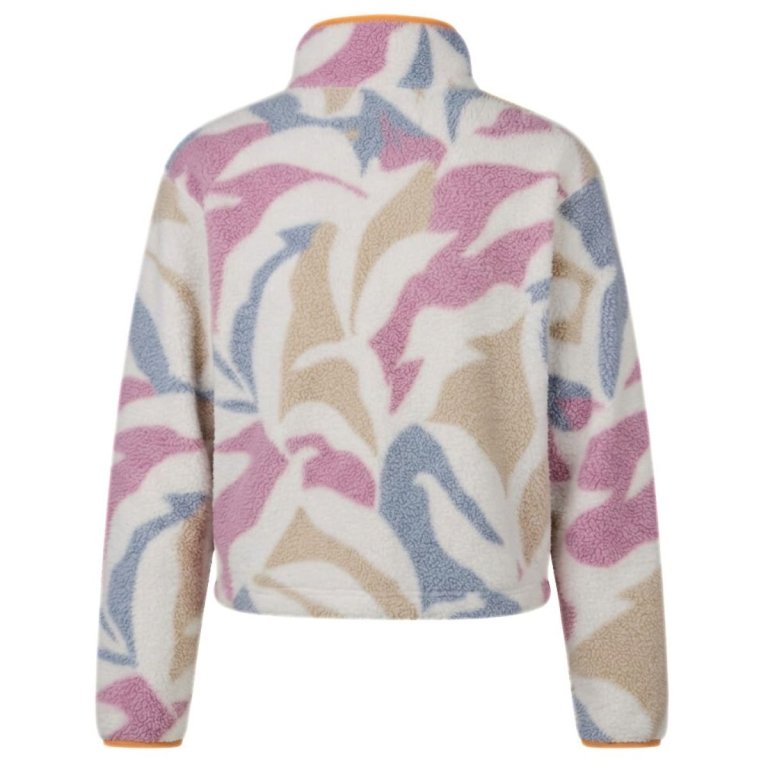 Кофта Columbia Helvetia™ II Printed Cropped Half Snap W - синьо/рожева