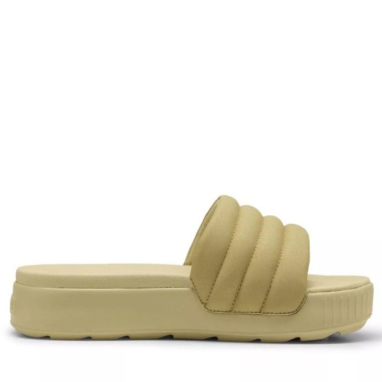 Шльопанці Puma Karmen Slide Puffy W - бежеві