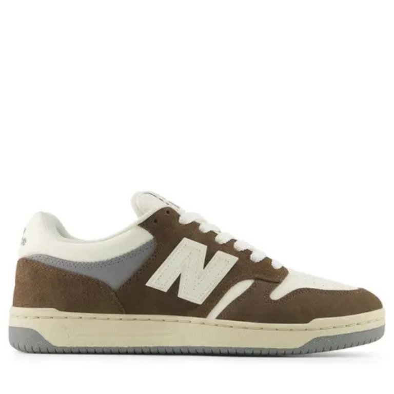 Кросівки New Balance 480 - коричневі/білі
