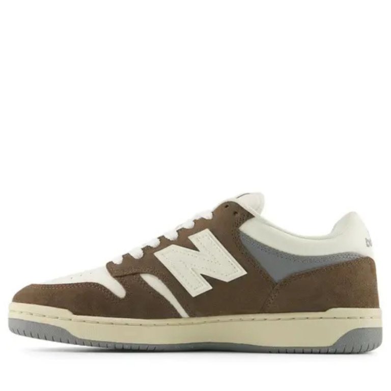 Кросівки New Balance 480 - коричневі/білі