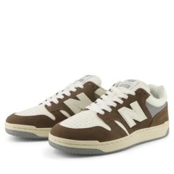 Кросівки New Balance 480 - коричневі/білі