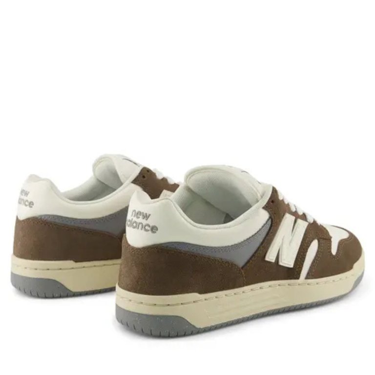 Кросівки New Balance 480 - коричневі/білі