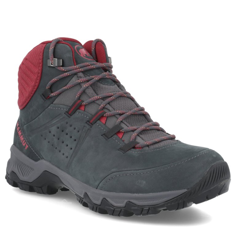 Черевики Mammut Nova IV Mid GTX W - чорно/червоні
