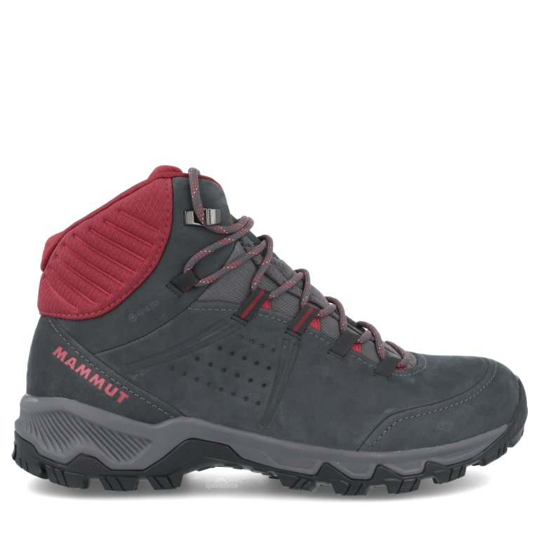 Черевики Mammut Nova IV Mid GTX W - чорно/червоні