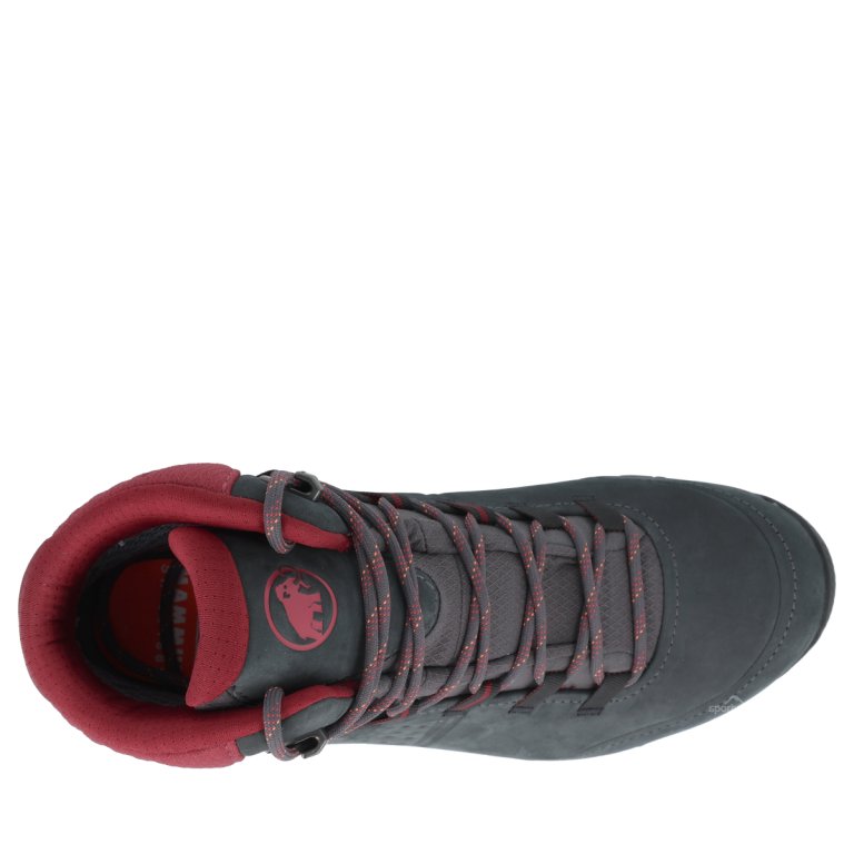 Черевики Mammut Nova IV Mid GTX W - чорно/червоні