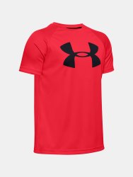 Футболка Under Armour Tech Big Logo Ss Jr Red