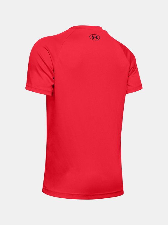 Футболка Under Armour Tech Big Logo Ss Jr Red