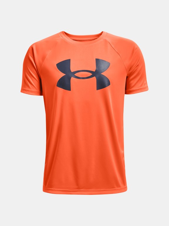 Футболка Under Armour Tech Big Logo SS Jr Orange