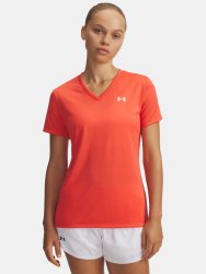 Футболка Under Armour Tech SSV- Solid Wmn Red