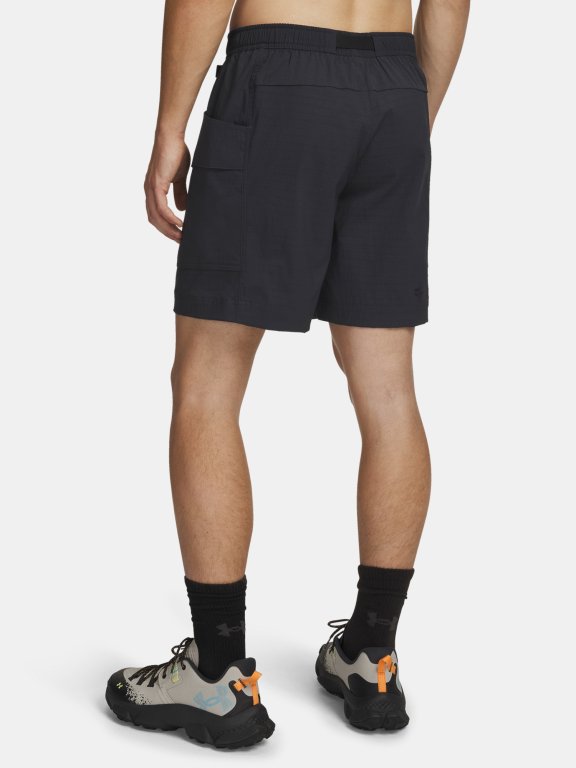 Kraťasy Under Armour Explor Hike Cargo Short Man Grey