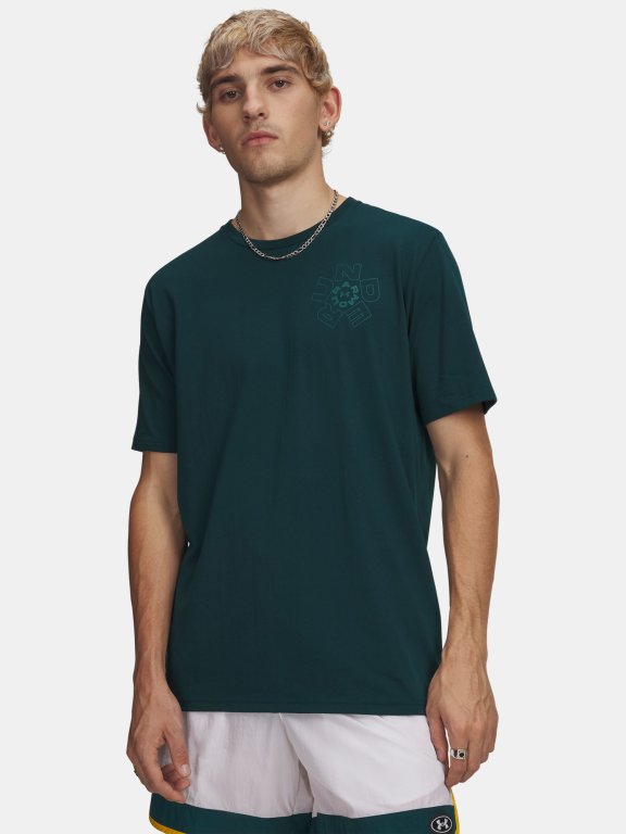 Футболка Under Armour Radial WM SS Man gray green