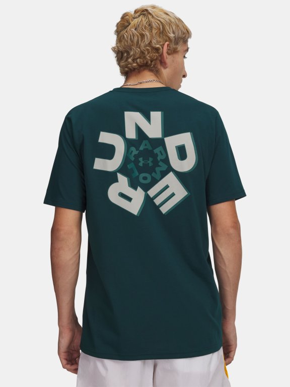 Футболка Under Armour Radial WM SS Man gray green