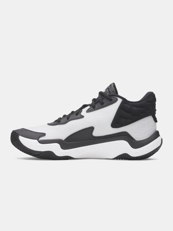 Topánky Under Armour Spawn 7 Mid Uni white