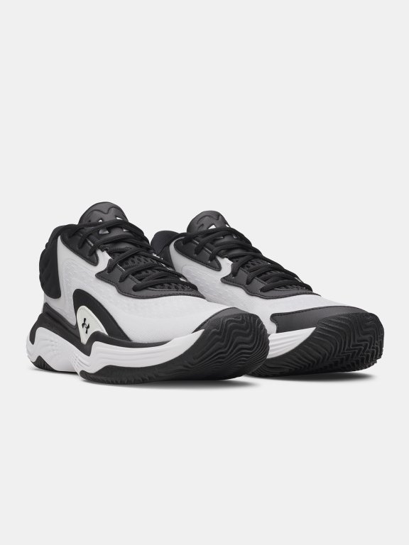 Topánky Under Armour Spawn 7 Mid Uni white