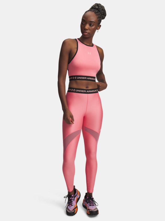 Легінси Under Armour HeatGear Mesh Leggings Wmn Pink