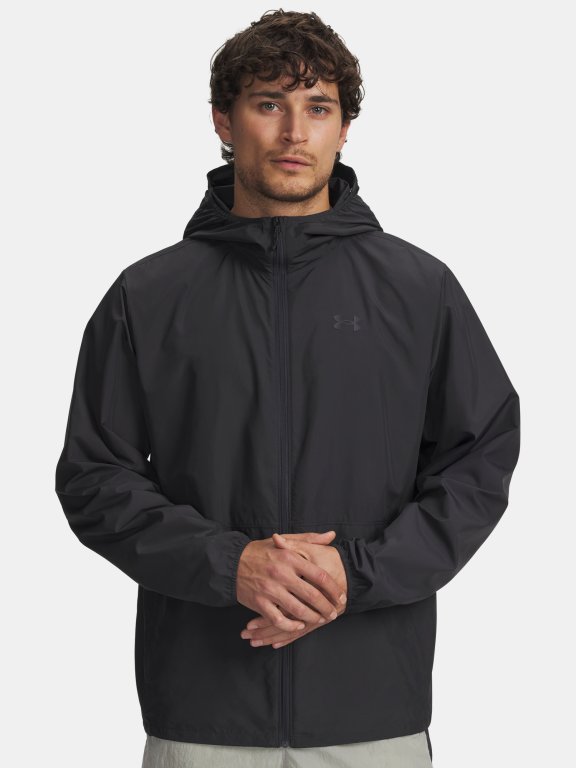 Куртка Under Armour Explore UPF Hike Jacket Чоловіча зелено-сіра