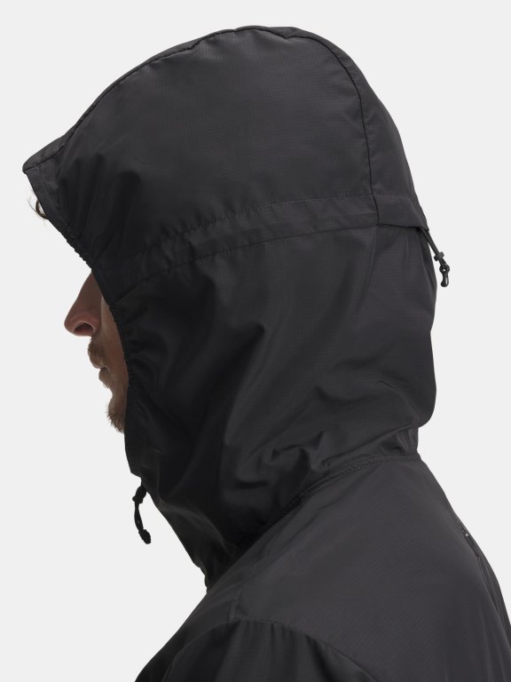 Куртка Under Armour Explore UPF Hike Jacket Чоловіча зелено-сіра