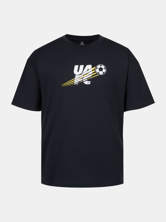 Triko Under Armour GFB MULTI COLOR HWT SS Man Black
