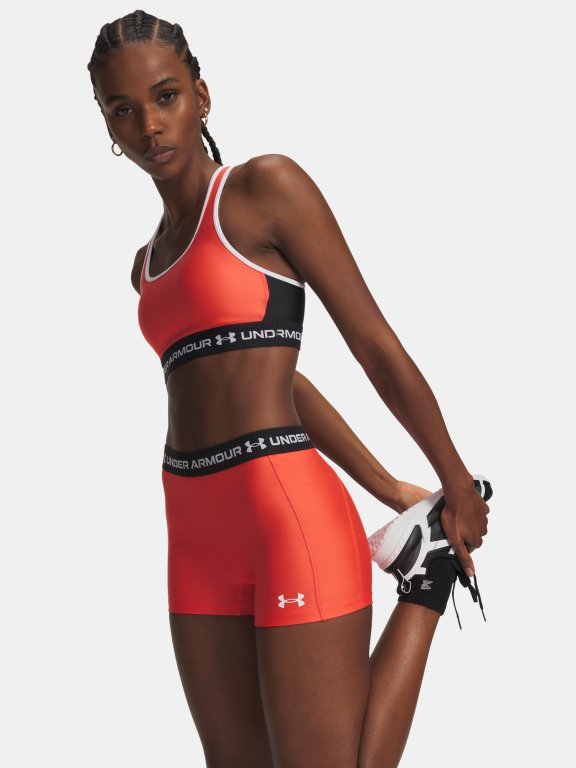 Kraťasy Under Armour HeatGear Shorty Wmn Red