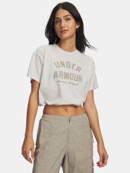 Under Armour Bungee Hem Tee Wmn white