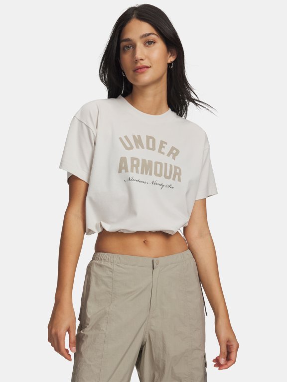 Under Armour Bungee Hem Tee Wmn white