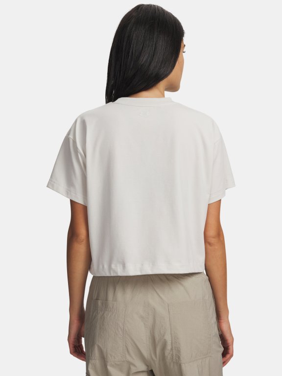 Under Armour Bungee Hem Tee Wmn white