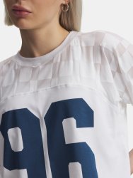 Футболка Under Armour Burnout 96 Tee Wmn white white