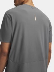 Футболка Under Armour Explore Trail Run ULW SS Man gray green