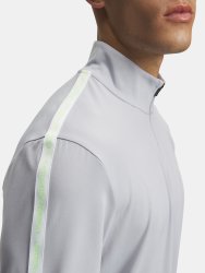 Футболка Under Armour Tech Taping 1/2 Zip Чоловіча зелено-сіра