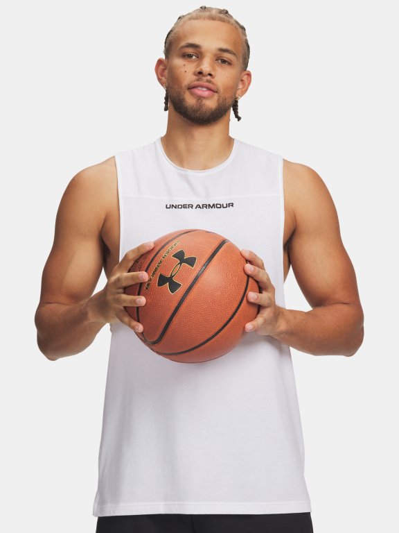 Тренувальні обручі Under Armour Hoops Training Tank Man white