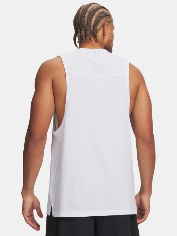 Тренувальні обручі Under Armour Hoops Training Tank Man white