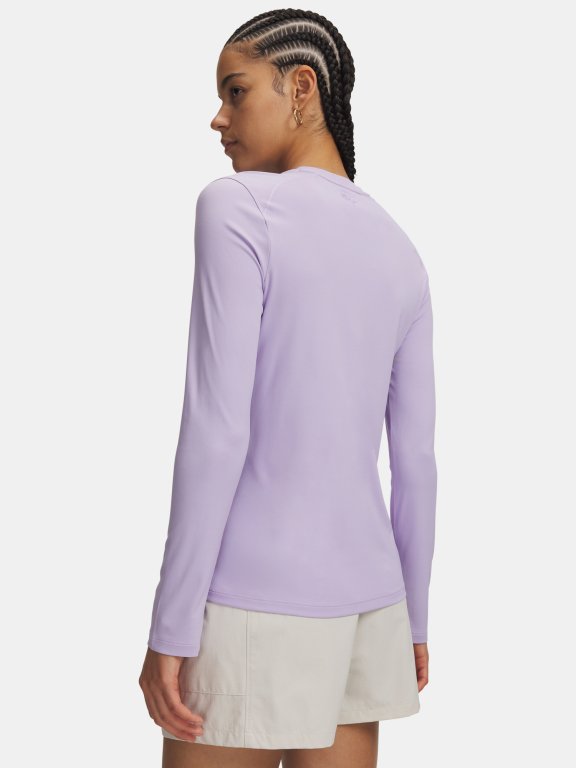 Футболка Under Armour Explore IsoChill UPF LS Wmn Purple