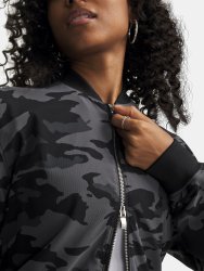Куртка-бомбер Under Armour Unstoppable Mesh Camo Wmn green/grey