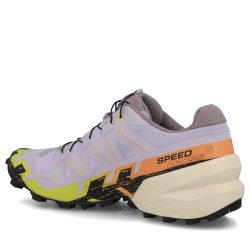 Взуття Salomon Speedcross 6 W - фіолетовий/жовтий/помаранчевий