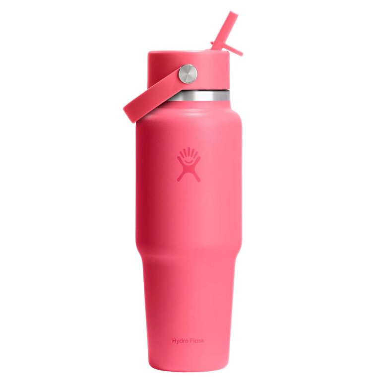 Cestovná fľaša Hydro Flask 32 oz so širokou slamkou - ružová