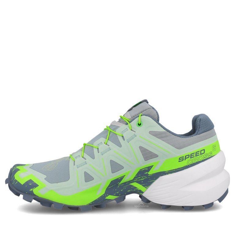 Кросівки Salomon Speedcross 6 W - зелені/ сірі