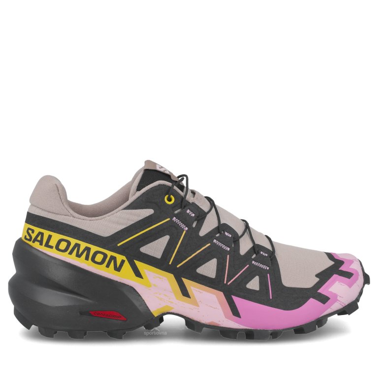 Кросівки Salomon Speedcross 6 W - чорно/рожеві