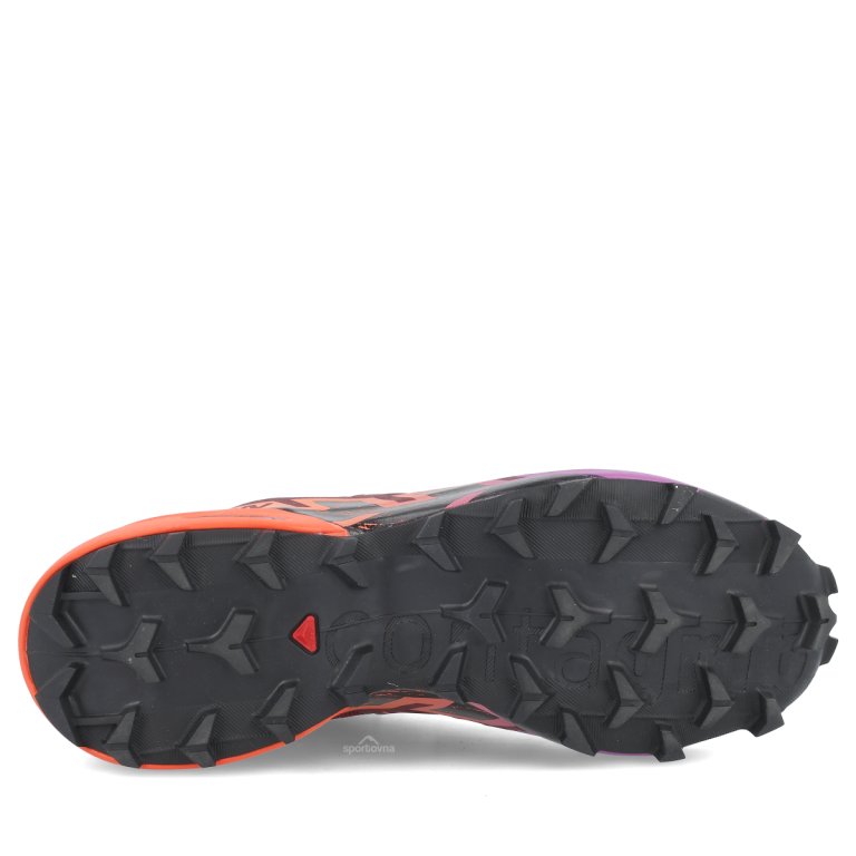Кросівки Salomon Speedcross 6 W - червоно/помаранчеві