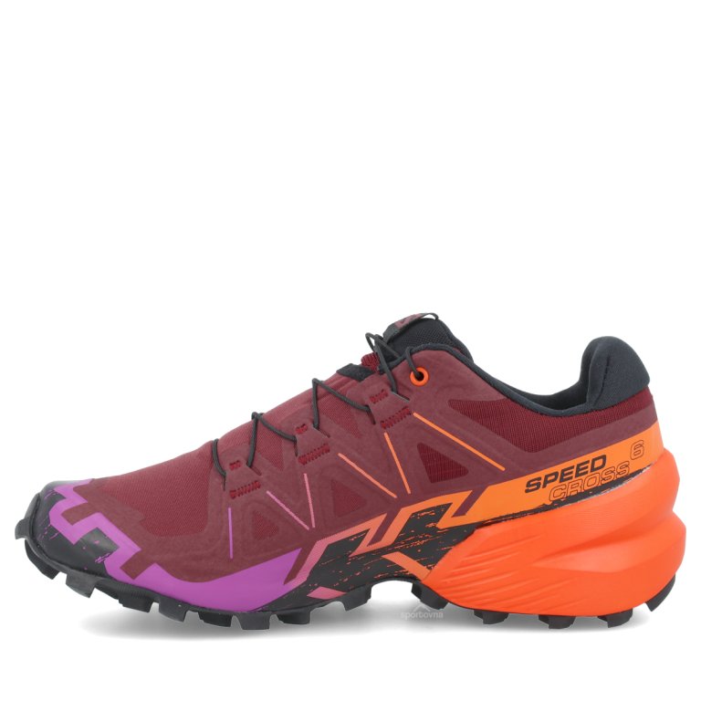 Кросівки Salomon Speedcross 6 W - червоно/помаранчеві